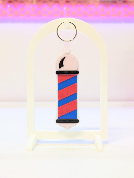 Digital Download - Barber Pole NFC Keychain
