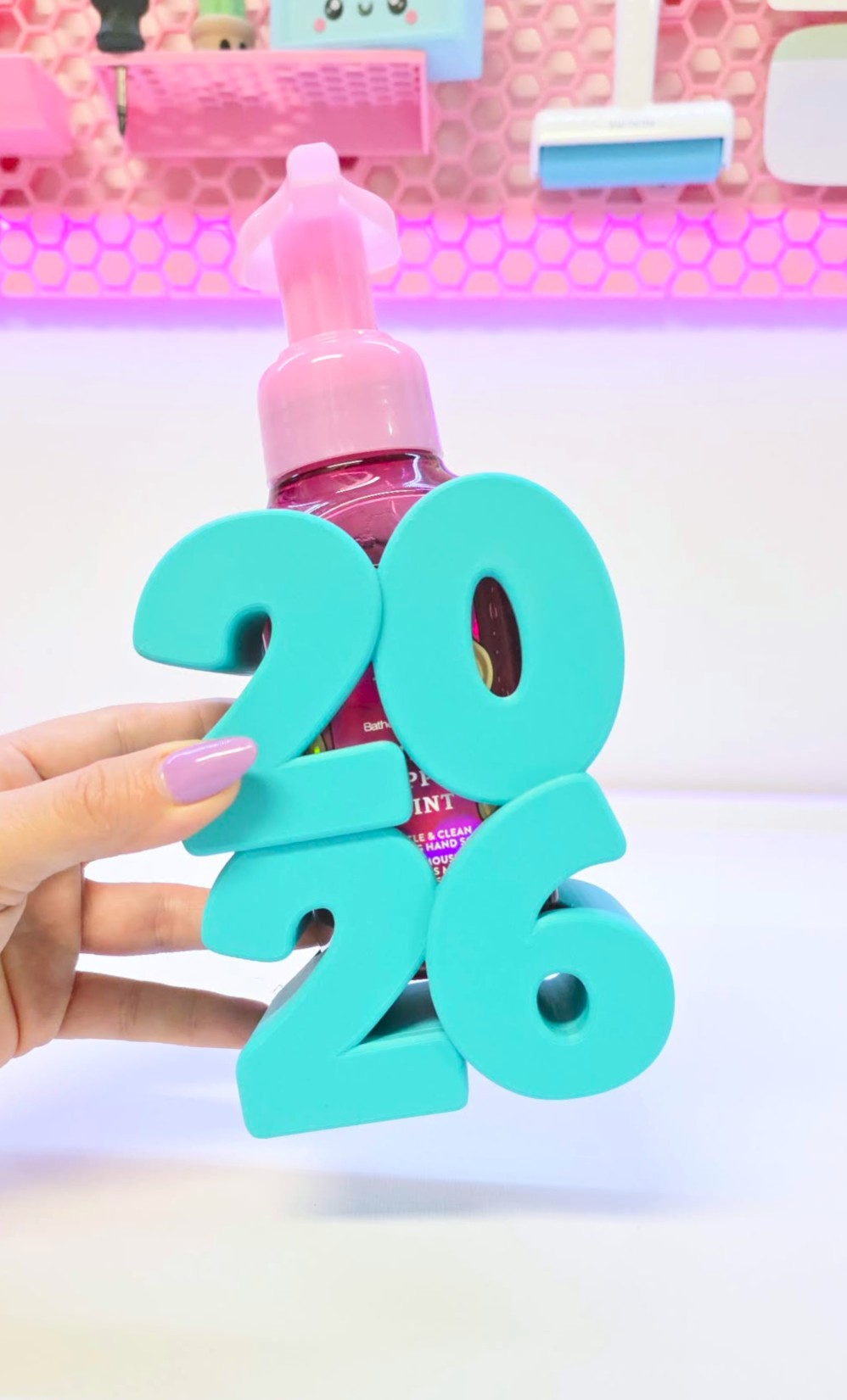 New Year 2026 Soap Holder: 3D Print STL & 3MF File (Digital Download)