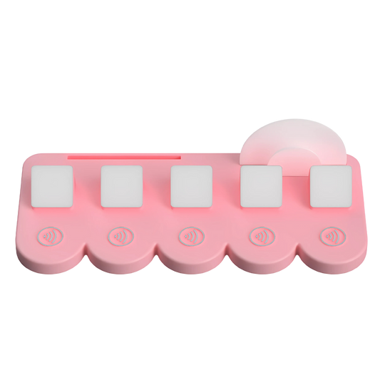 5 Icon Business Card Holder - NFC Display Base