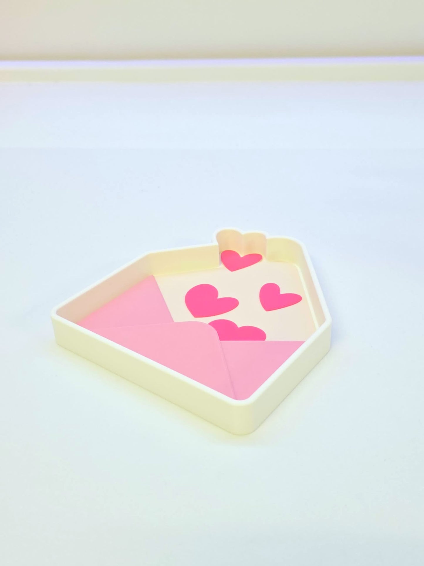 Love Letter Trinket Dish 3D Print File – STL 3MF (Digital Download)