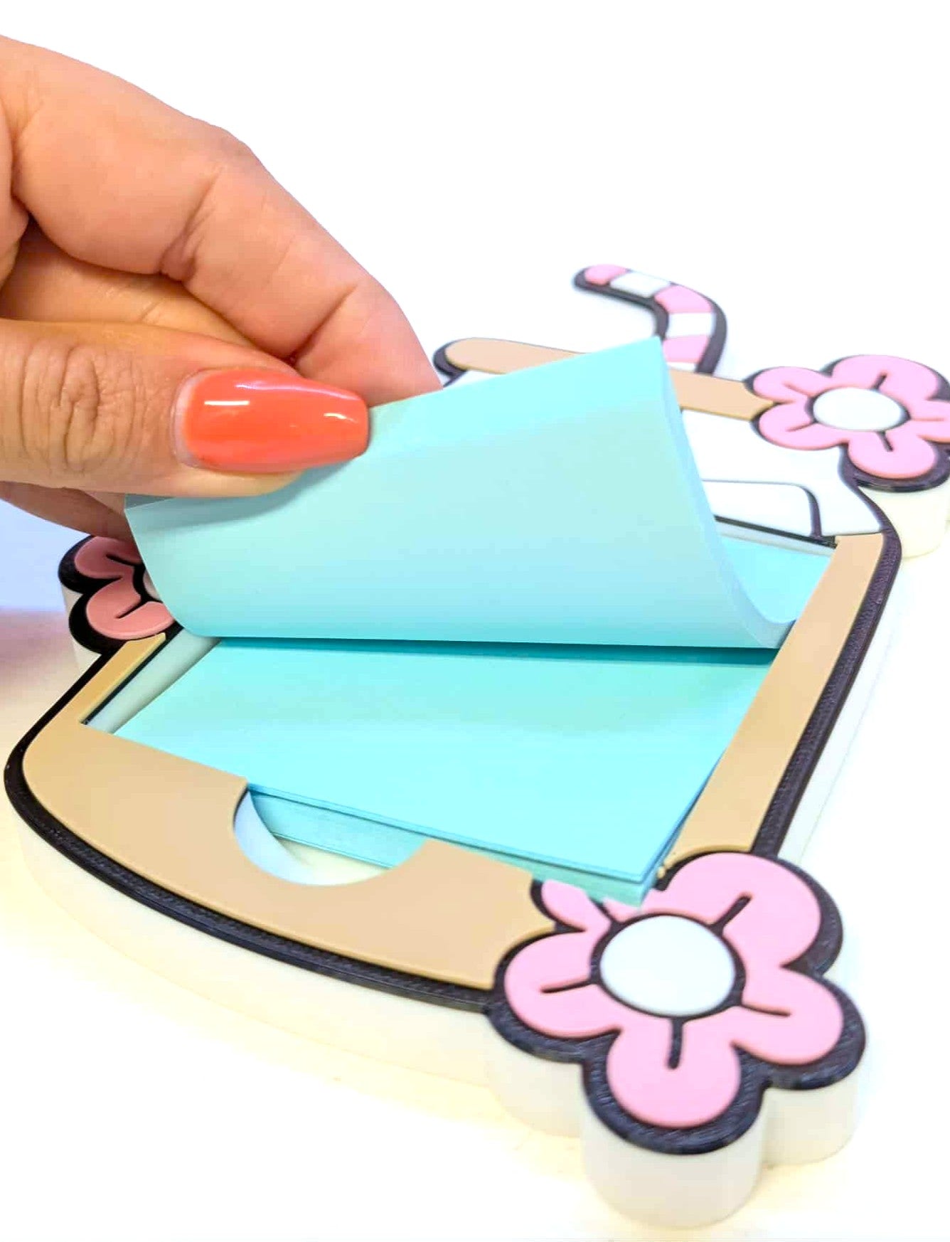 Glass Can Sticky Note Holder - STL & 3MF - Digital Download