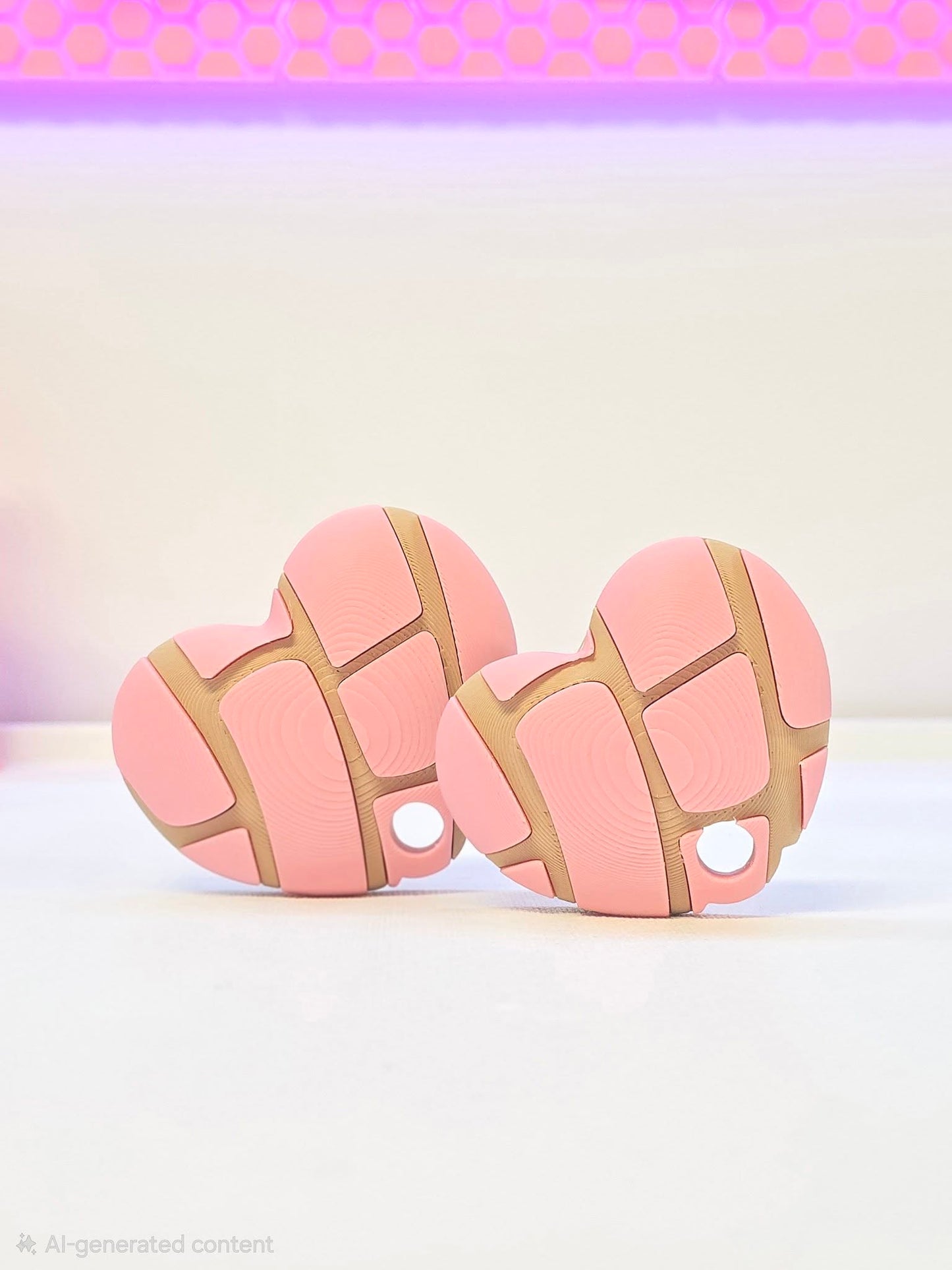 Concha Heart Lid Topper: 3D Print STL & 3MF File Cup Topper (Digital Download)