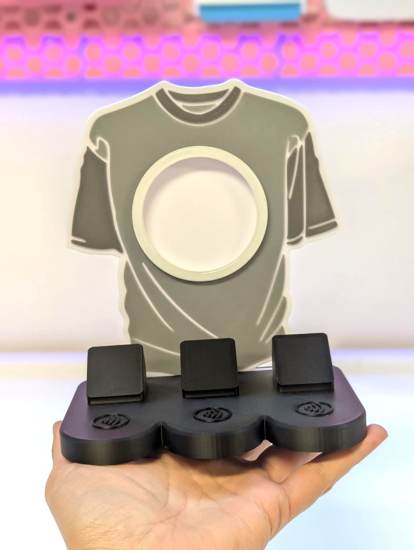 Digital Download - NFC Display Backing - Shirt Backing - Circle