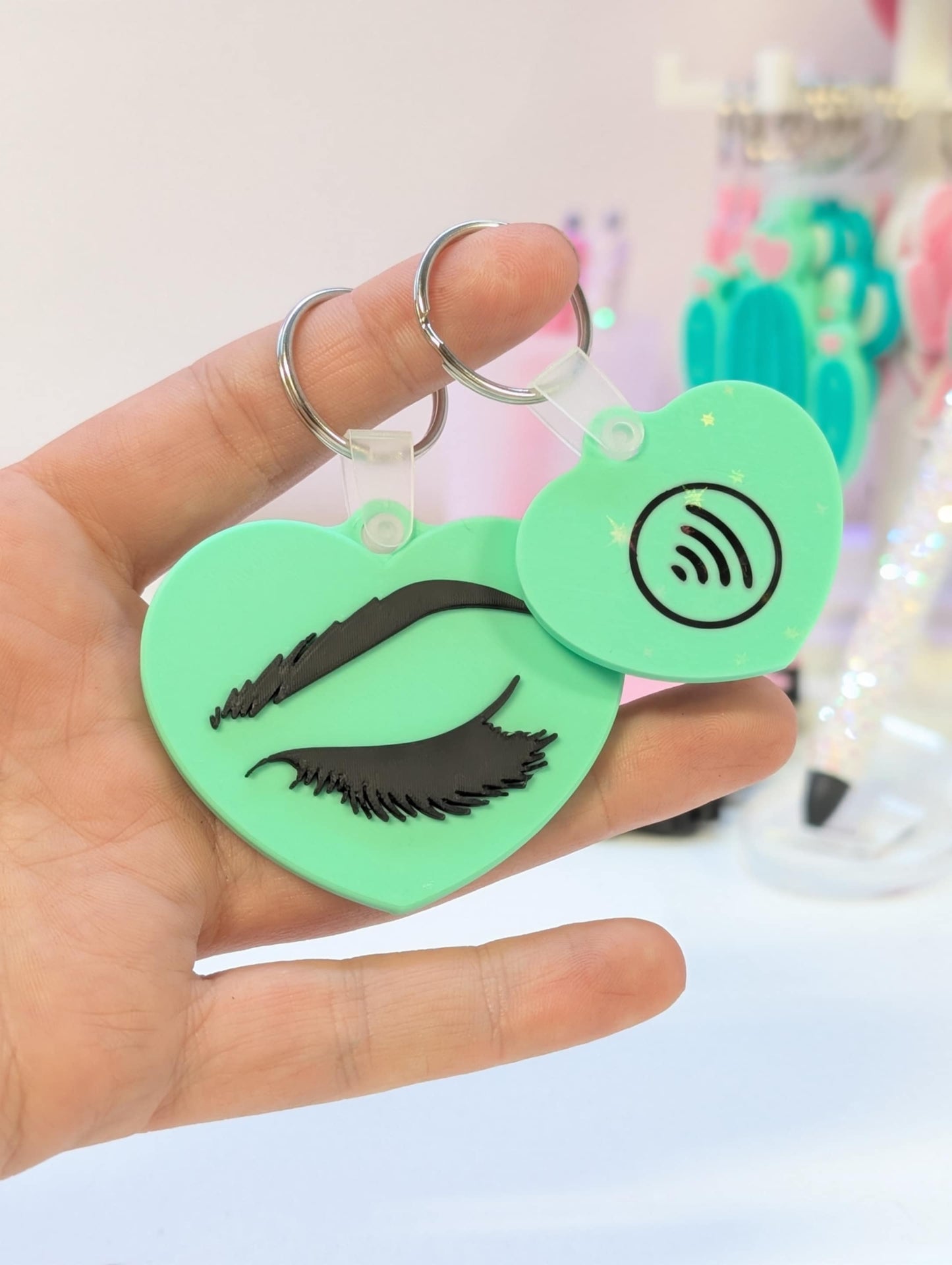 Digital Download - Lash Brow NFC Keychain