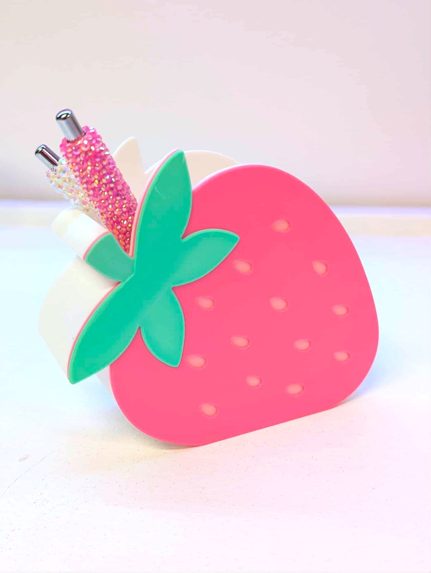 Digital Download - Strawberry Pen Holder STL & 3MF File
