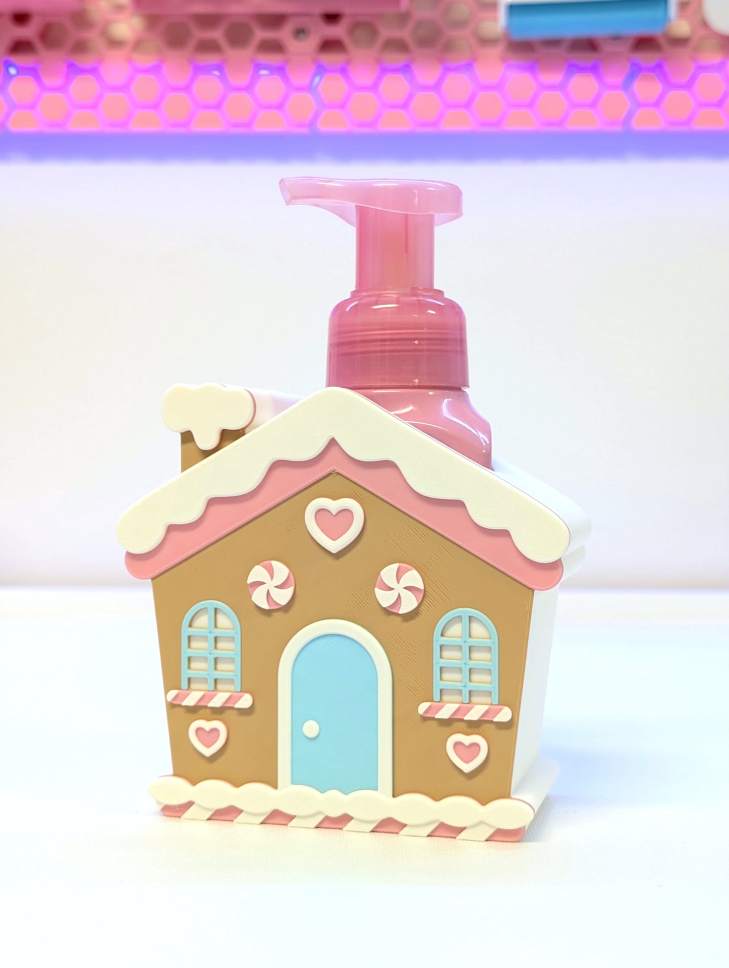 Gingerbread House Soap Holder: 3D Print STL & 3MF File (Digital Download)