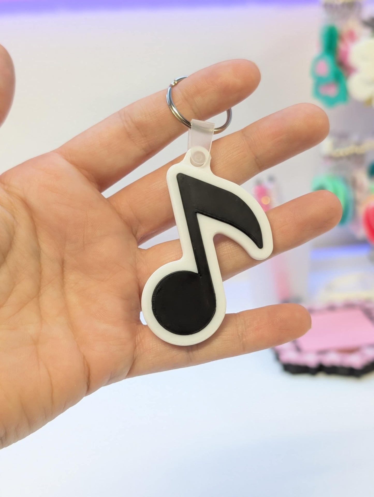 Digital Download - Music Note NFC Keychain