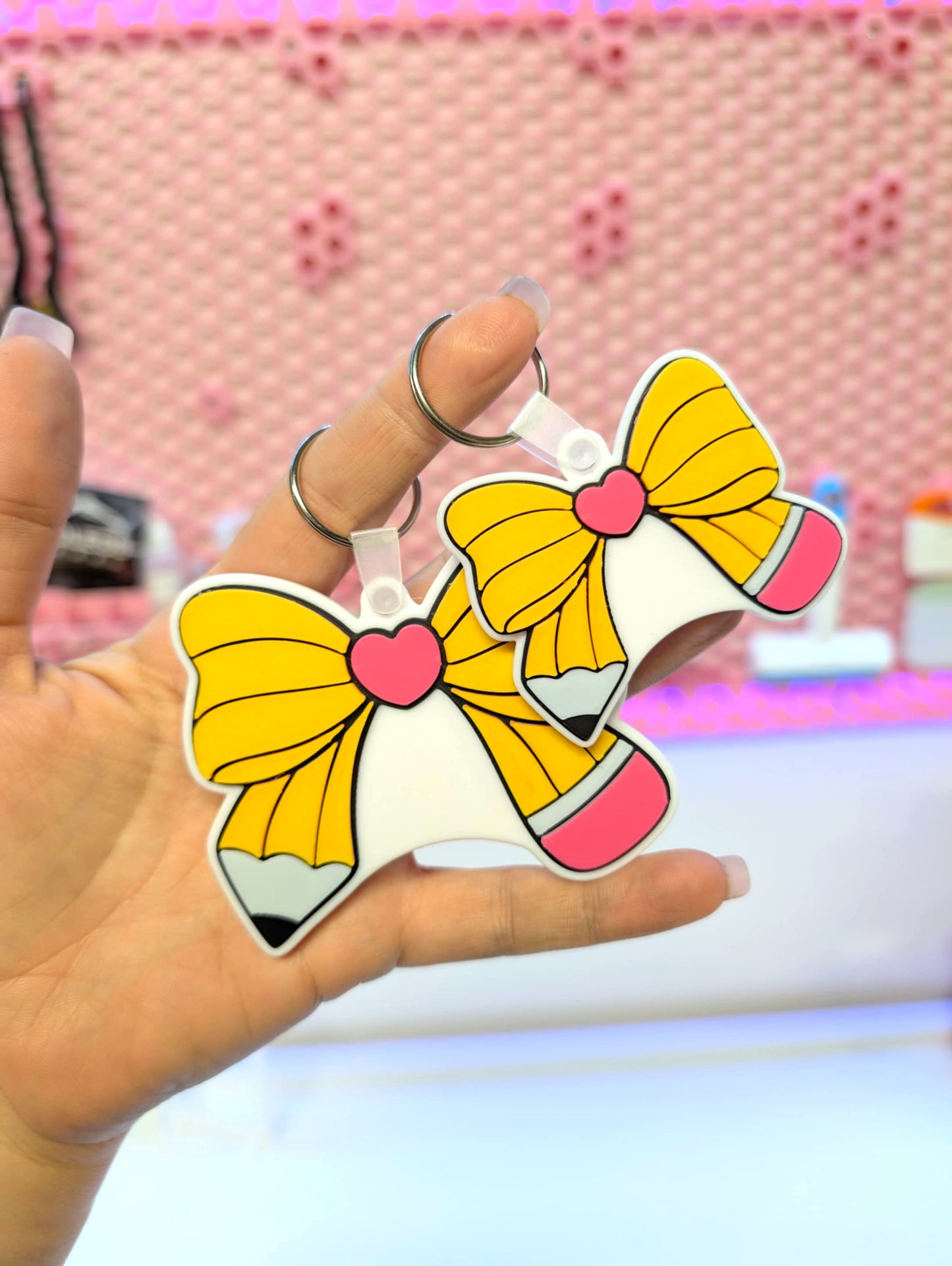 Digital Download - Bow Pencil NFC Keychain