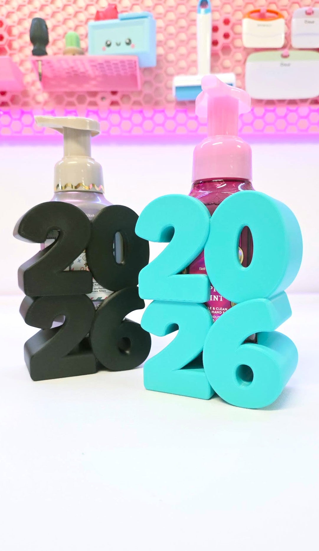 New Year 2026 Soap Holder: 3D Print STL & 3MF File (Digital Download)