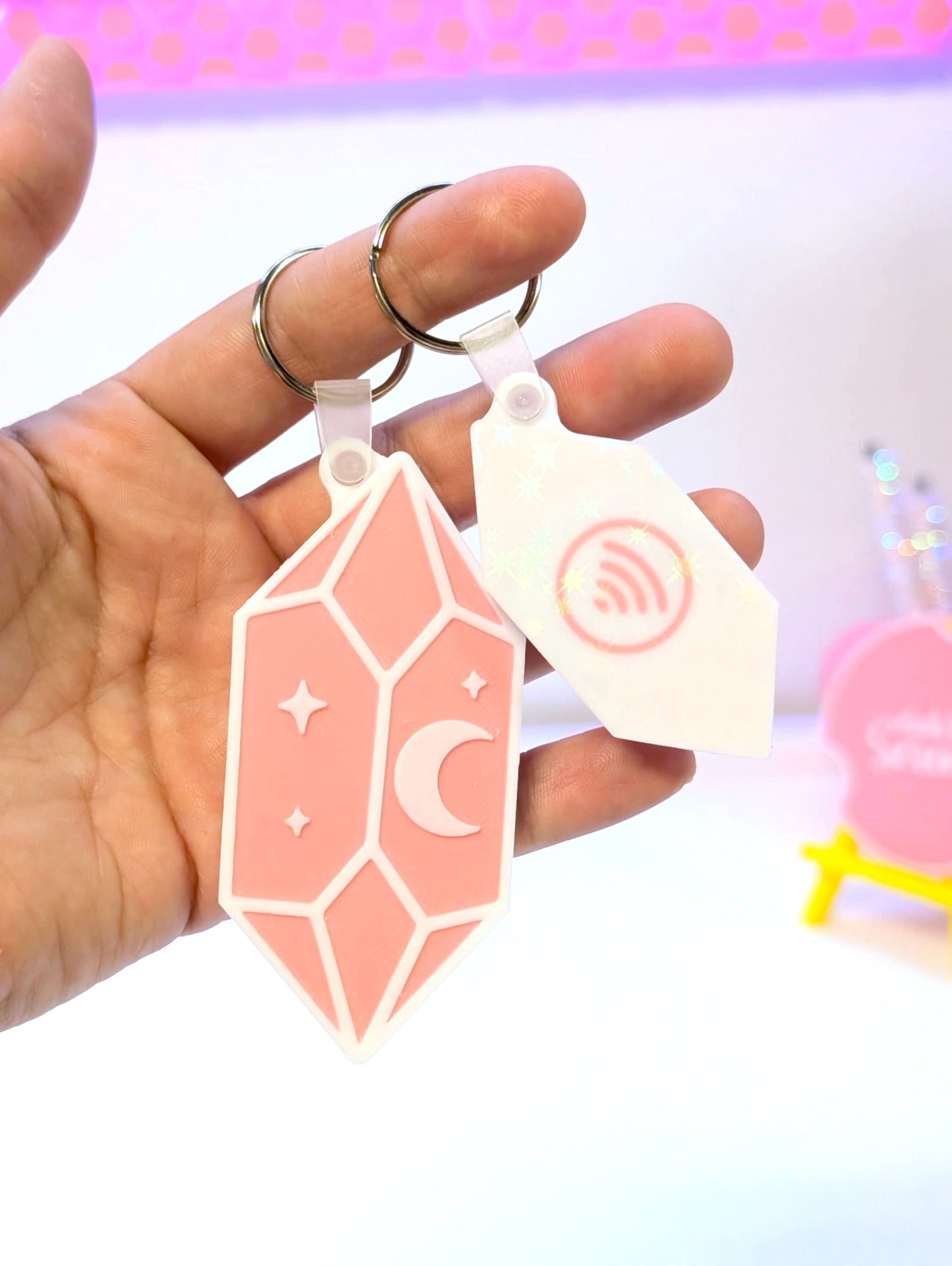 Digital Download - Crystal NFC Keychain