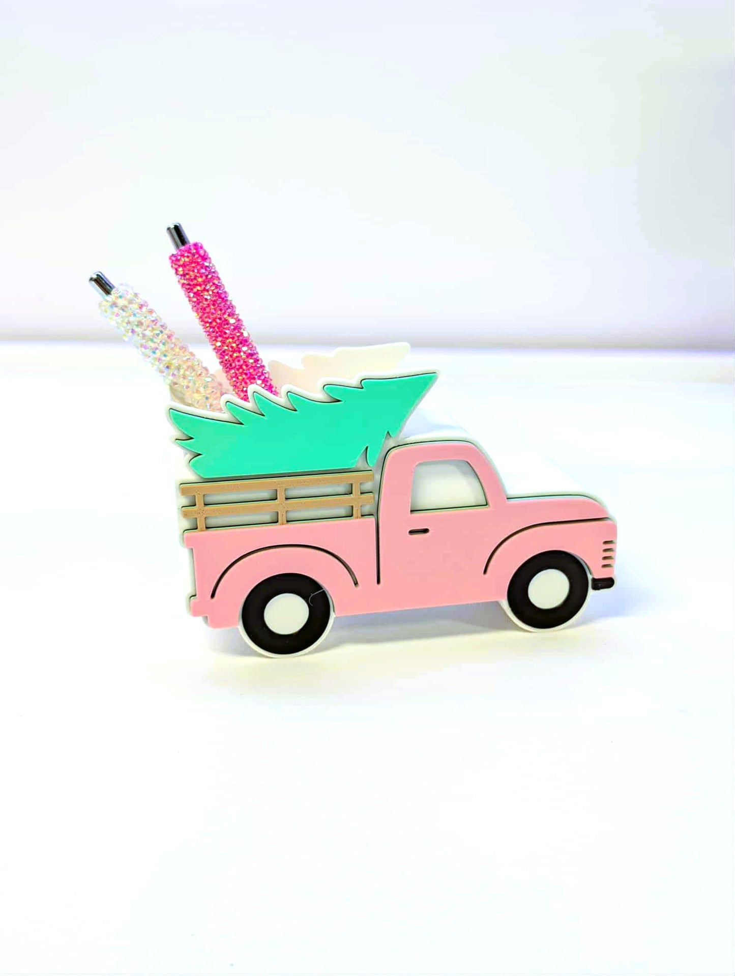 Farm Truck Pen Holder: 3D Print STL & 3MF File (Digital Download)