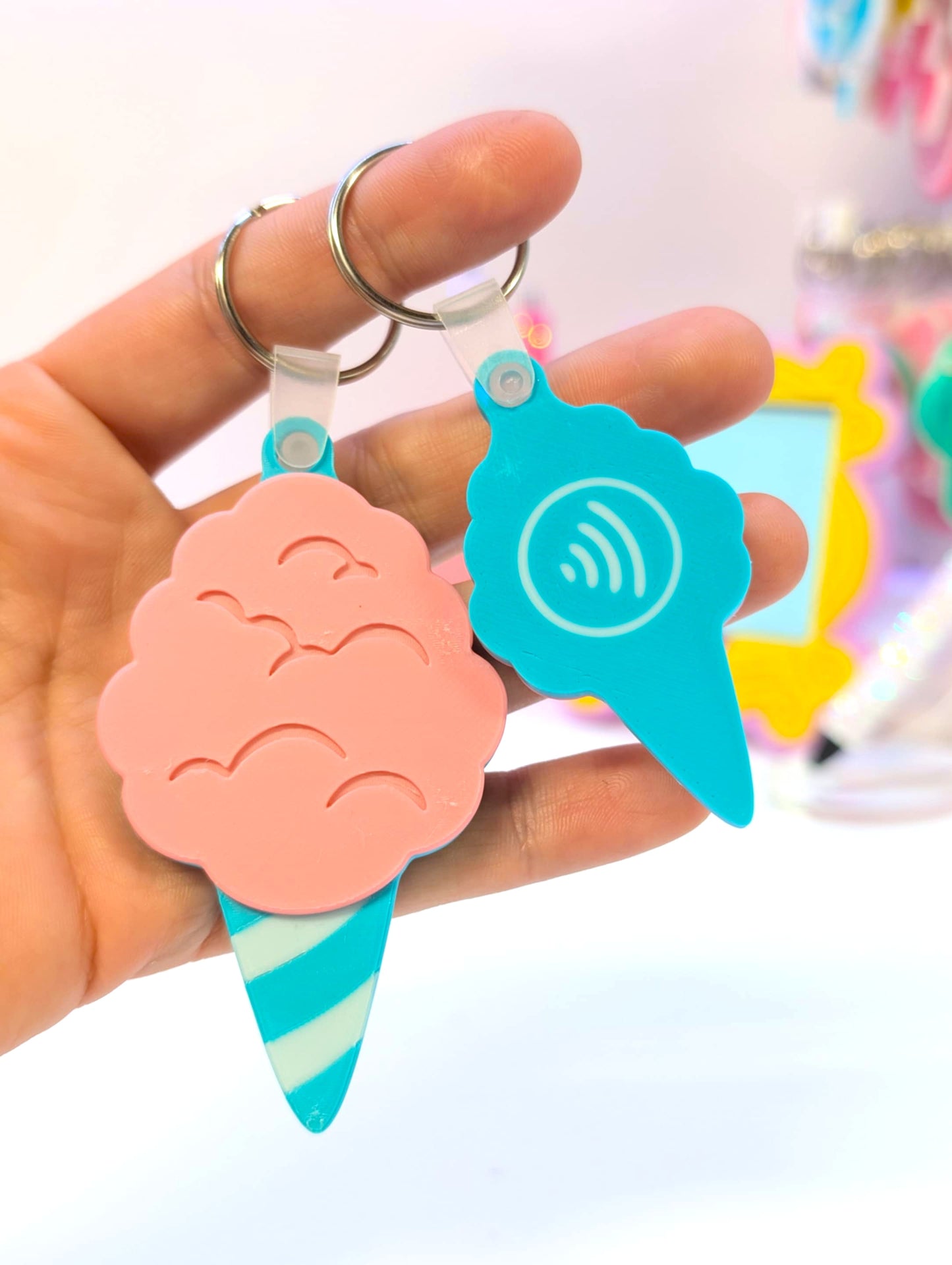Digital Download - Cotton Candy NFC Keychain