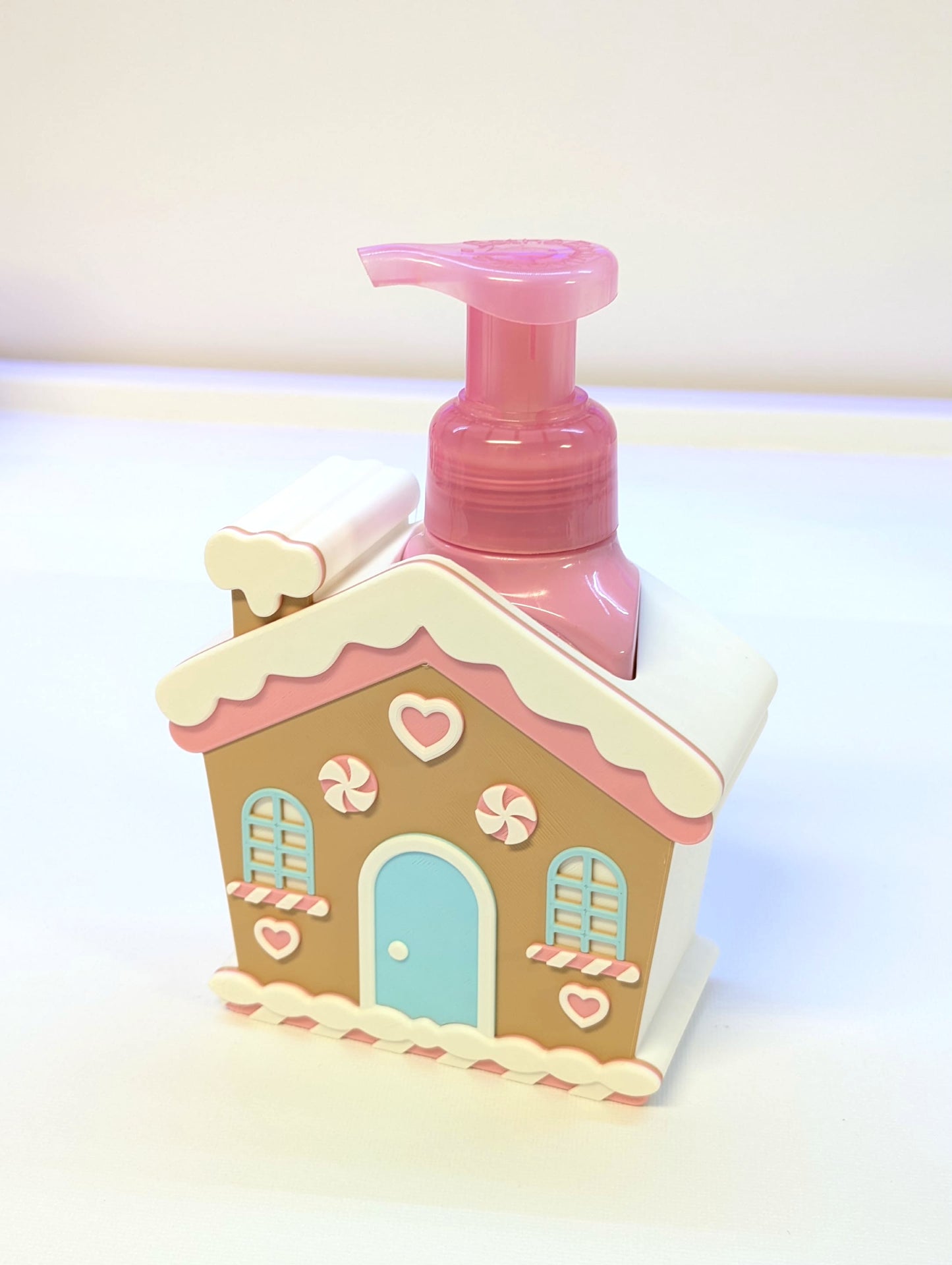 Gingerbread House Soap Holder: 3D Print STL & 3MF File (Digital Download)