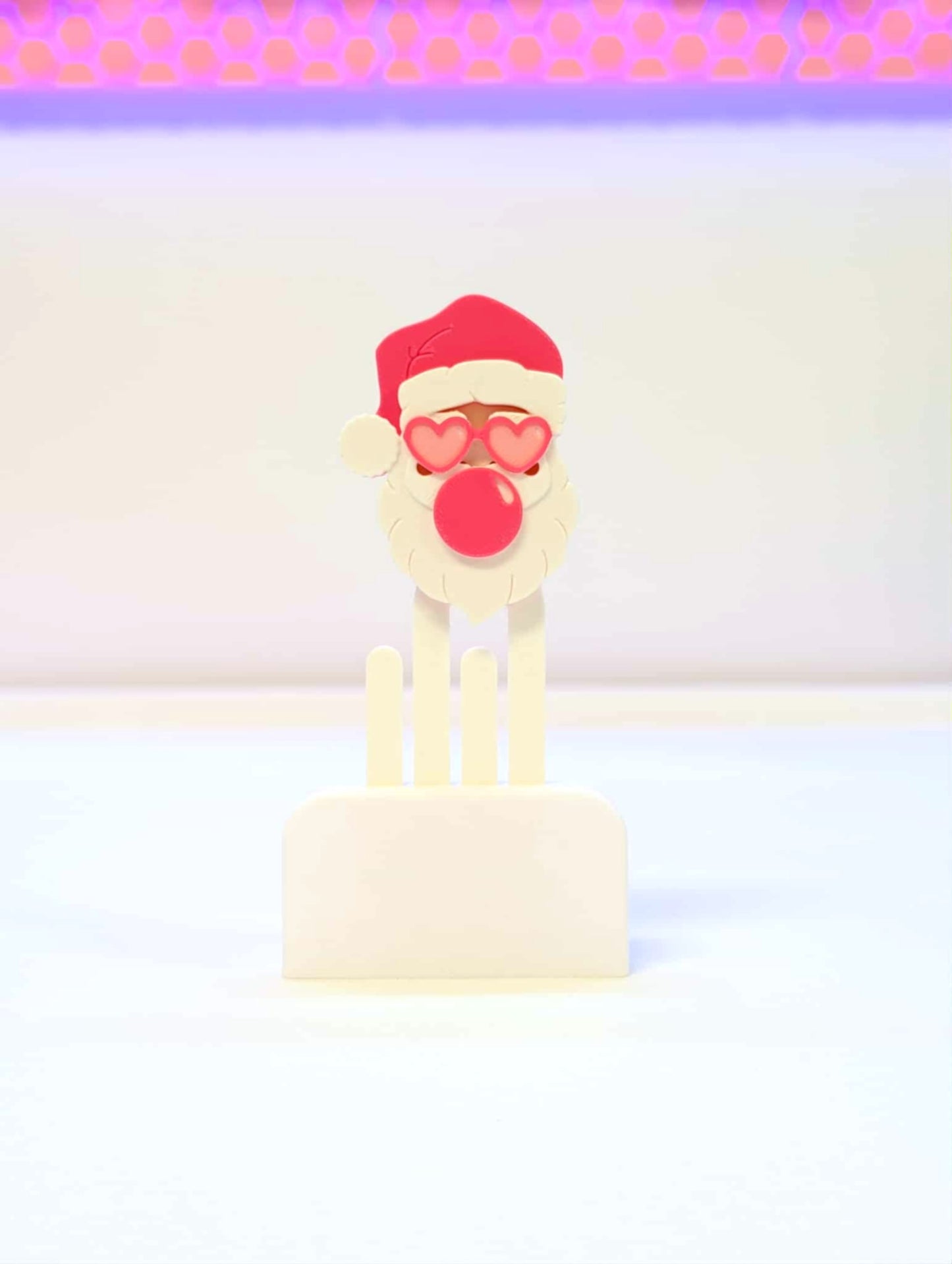 Sassy Santa Paper Clip 3D Print File (STL & 3MF Digital Download)