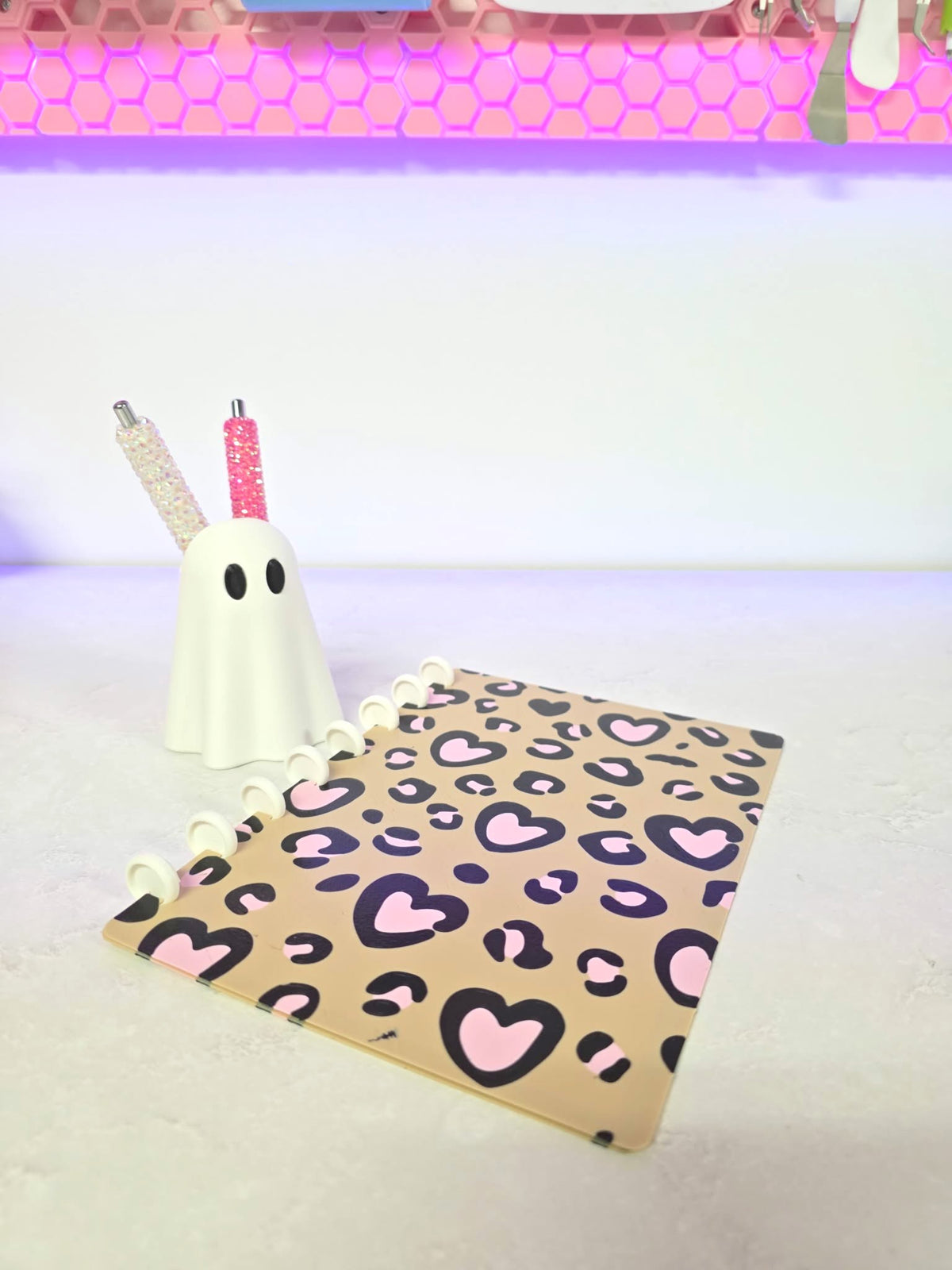 Mini Ghost Pen Holder: 3D Print STL & 3MF File (Digital Download)