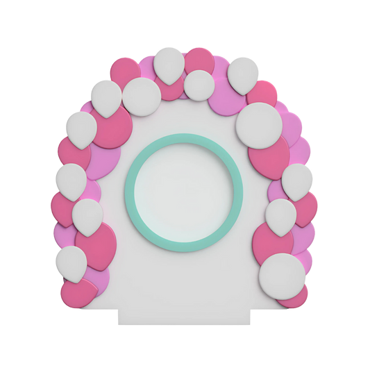 Digital Download - NFC Display Backing - Balloon Arch Backing - Circle