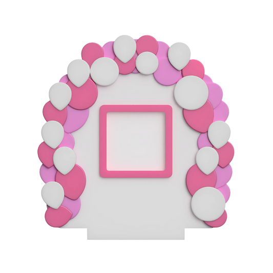 Digital Download - NFC Display Backing - Balloon Arch Backing - Square