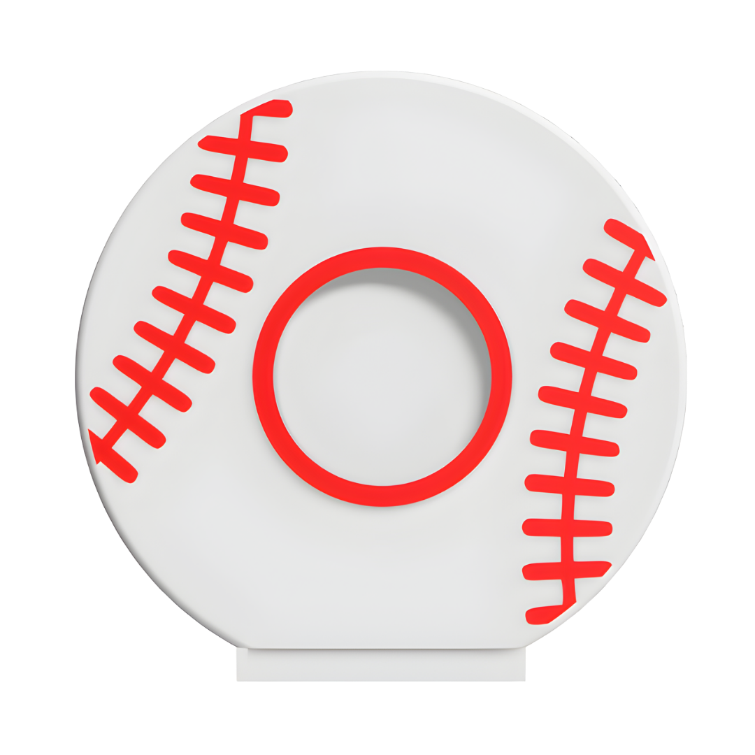 Digital Download - NFC Display Backing - Baseball Backing - Circle