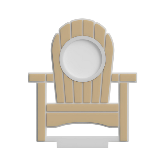Digital Download - NFC Display Backing - Beach Chair Backing - Circle