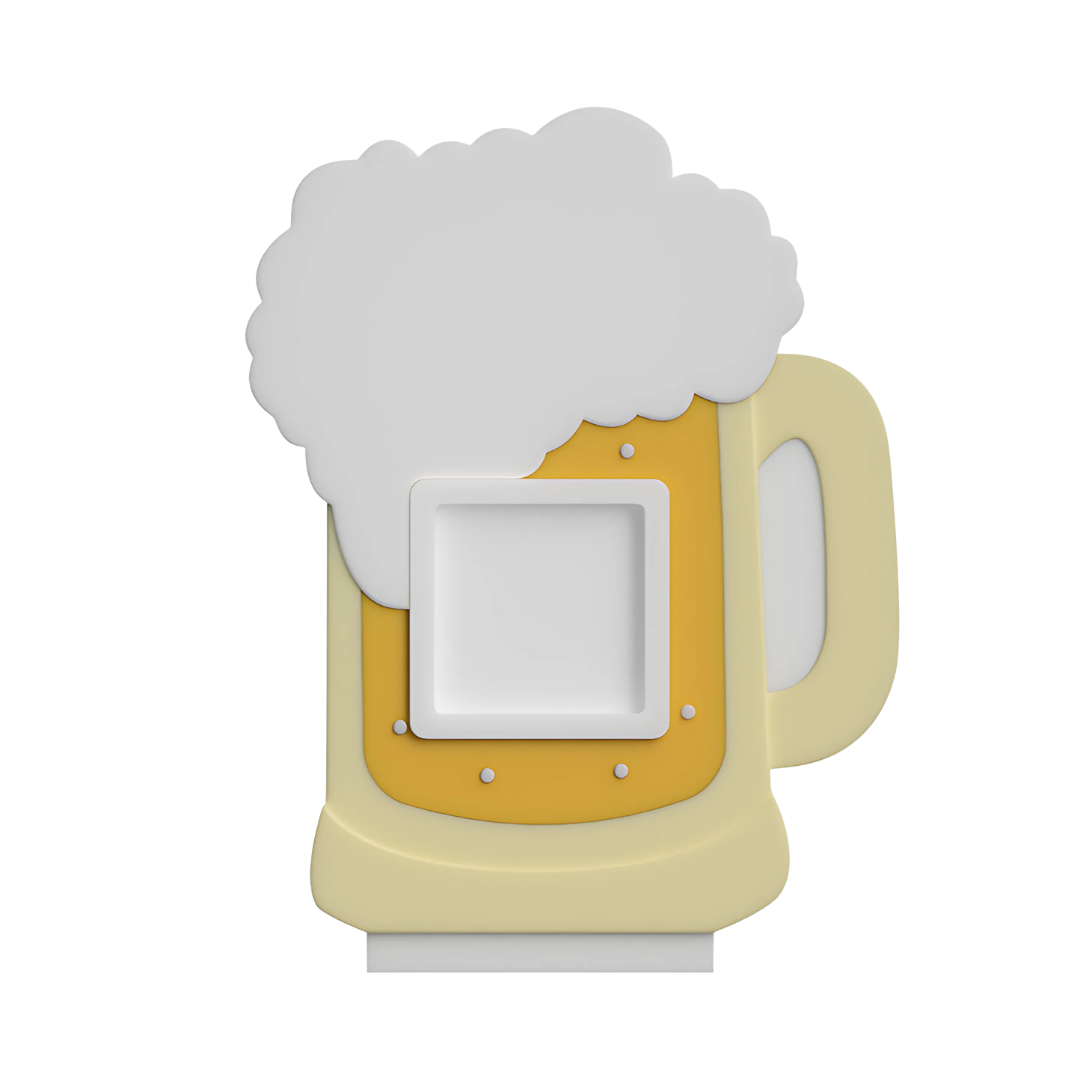 Digital Download - NFC Display Backing - Beer Backing - Square