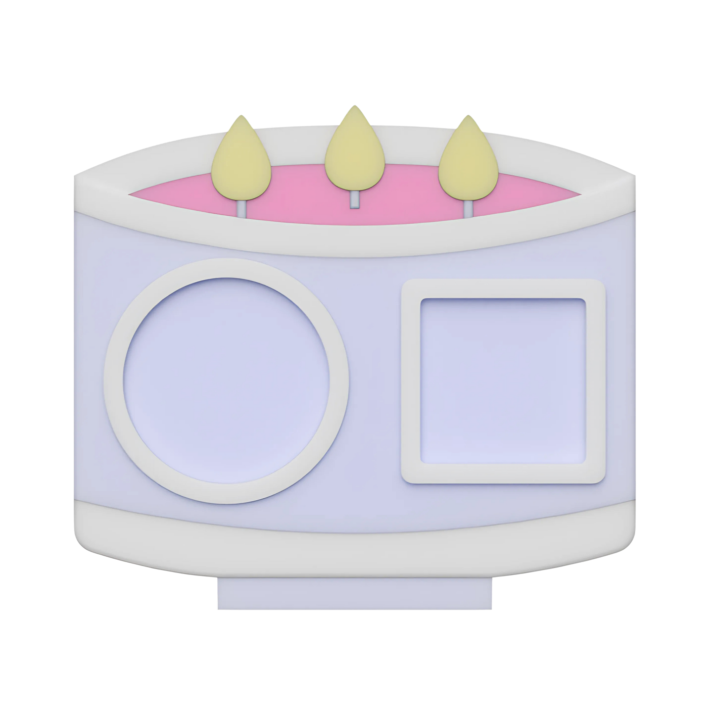 Digital Download - NFC Display Backing - Candle Backing