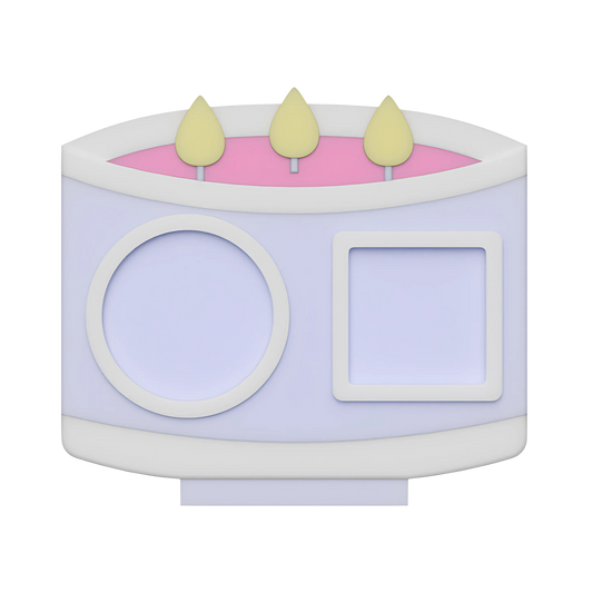 Digital Download - NFC Display Backing - Candle Backing