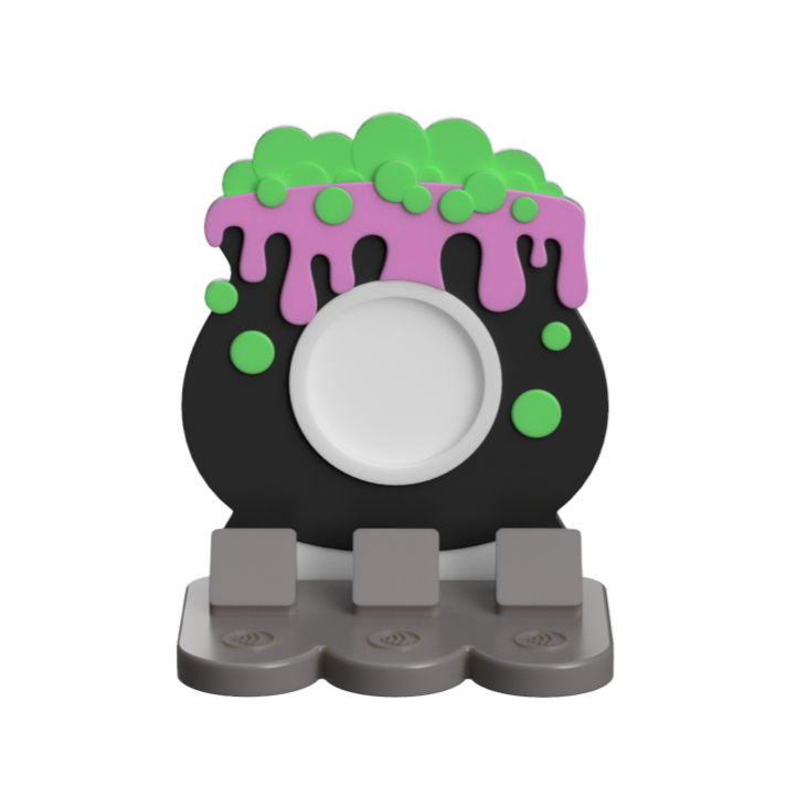 Digital Download - NFC Display Backing - Cauldron Backing - Circle