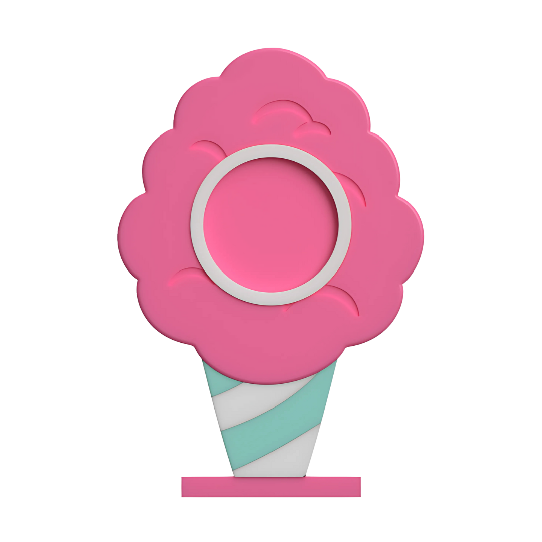 Digital Download - NFC Display Backing - Cotton Candy Backing