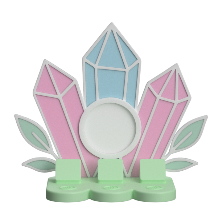 Digital Download - NFC Display Backing - Crystal Backing - Circle
