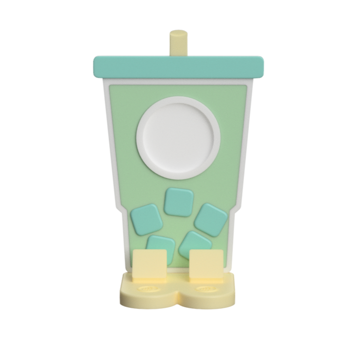 Digital Download - NFC Display Backing - Loaded Tea Backing - Circle