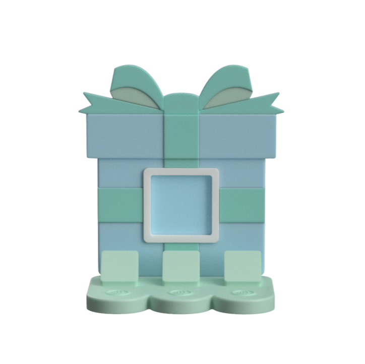 Digital Download - NFC Display Backing - Gift Box Backing - Square
