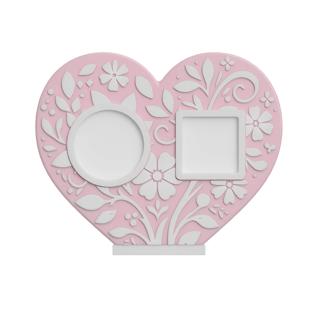 Digital Download - NFC Display Backing - Heart Motif Backing – B3D Studio