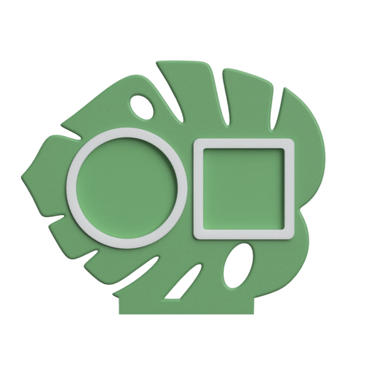 Digital Download - NFC Display Backing - Monstera Leaf Backing