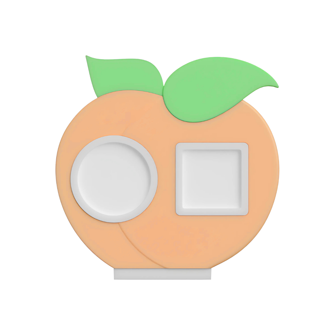 Digital Download - NFC Display Backing - Peach Backing