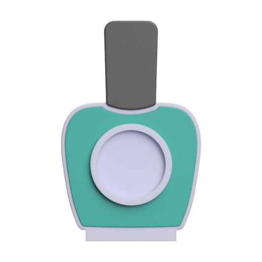 Digital Download - NFC Display Backing - Polish Bottle with Circle