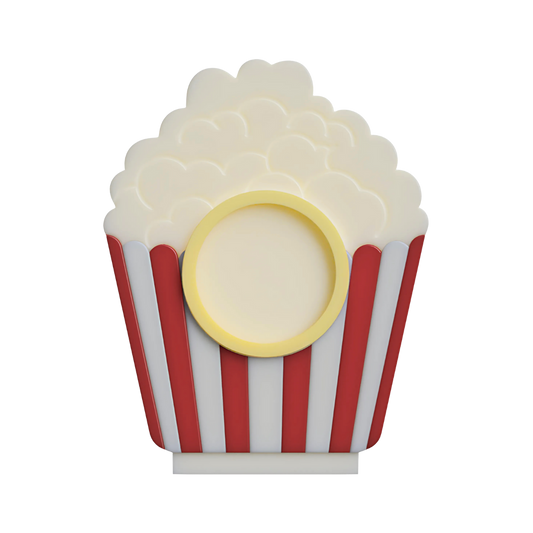 Digital Download - NFC Display Backing - Popcorn Backing - Circle
