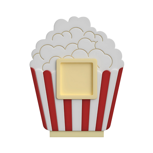 Digital Download - NFC Display Backing - Popcorn Backing - Square