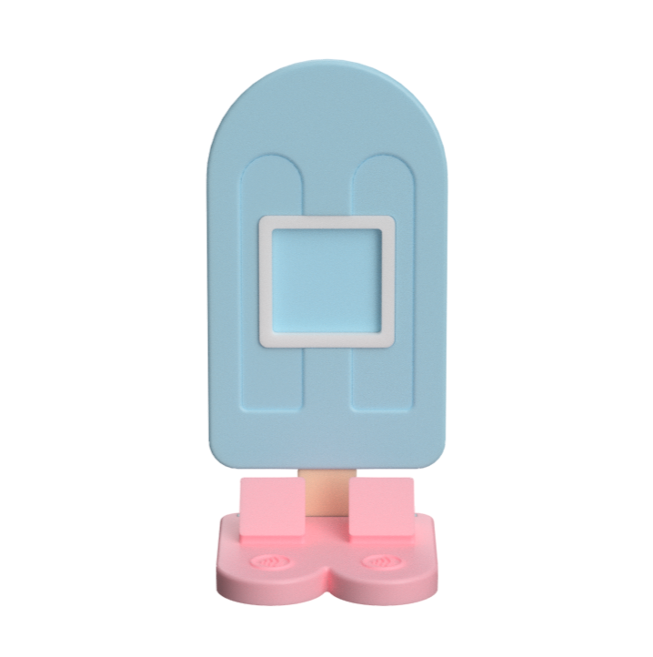 Digital Download - NFC Display Backing - Popsicle Backing - Square