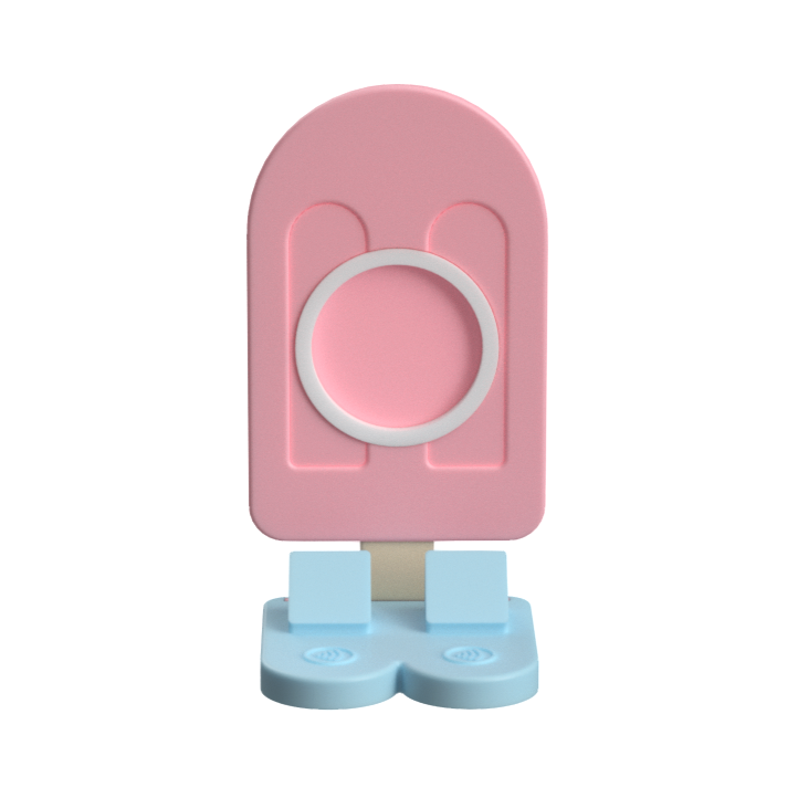 Digital Download - NFC Display Backing - Popsicle Backing - Circle
