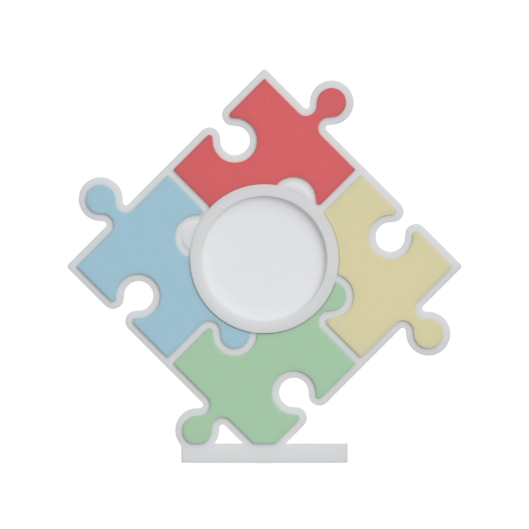 Digital Download - NFC Display Backing - Puzzle Backing - Circle