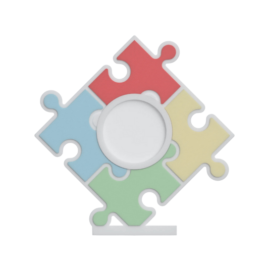 Digital Download - NFC Display Backing - Puzzle Backing - Circle