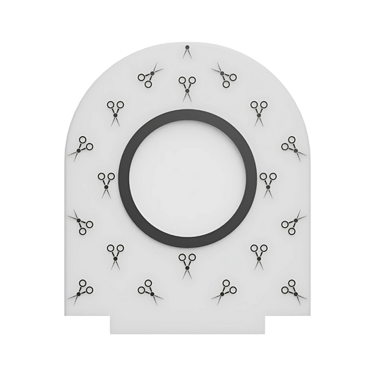 Digital Download - NFC Display Backing - Scissors Arch Backing - Circle