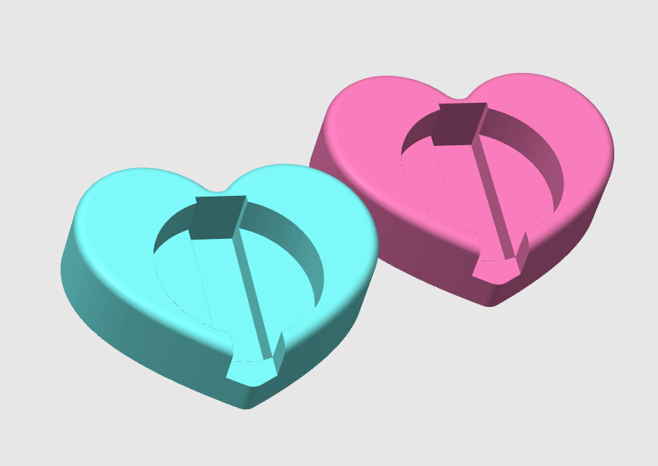 Digital Download - Heart Badge Reel Holder
