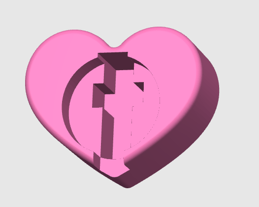 Digital Download - Heart Badge Reel Holder