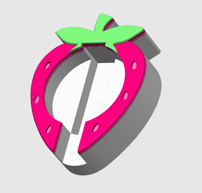 Digital Download - Strawberry Badge Reel Holder
