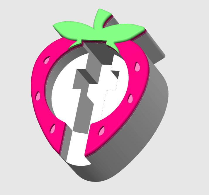 Digital Download - Strawberry Badge Reel Holder