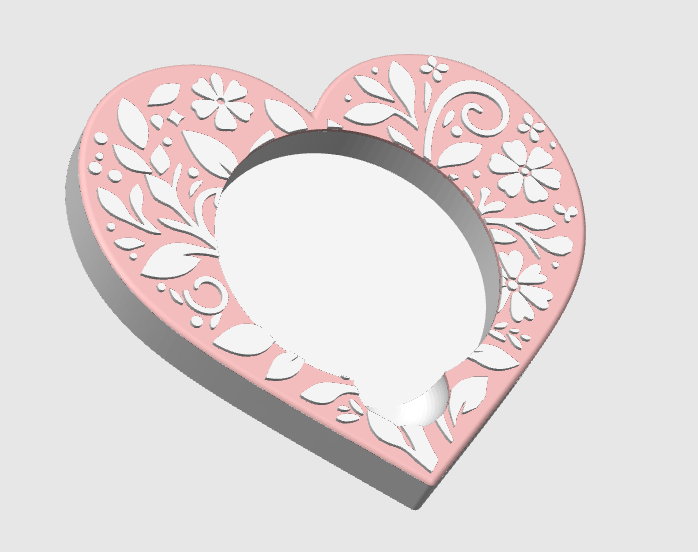 Heart Motif 3D Print File Bundle | Pen Holder, Sticky Note Holders, Straw Toppers, Paper Clip | STL & 3MF Digital Download