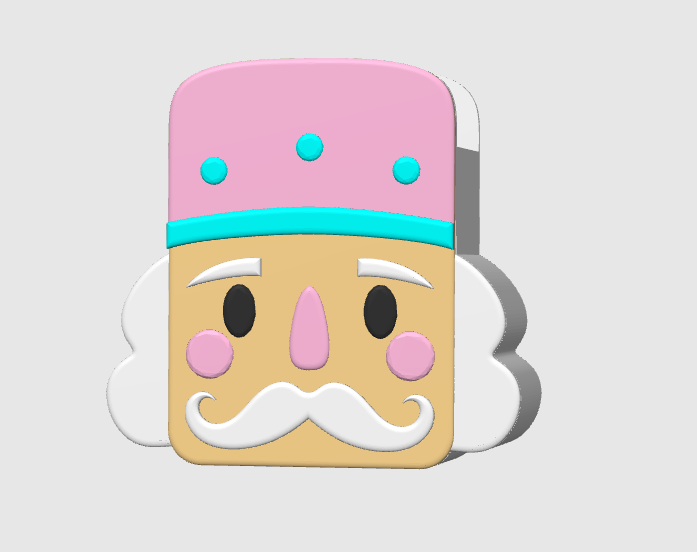 Nutcracker Pen Holder 3D Printable: Holiday Desk Decor (STL + 3MF File)