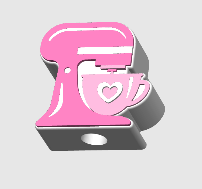 Mixer Straw Topper 3D Print File (STL & 3MF Digital Download) 8mm + 10mm Sizes