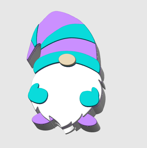 Gnome 3D Print File Bundle (STL & 3MF Digital Download)